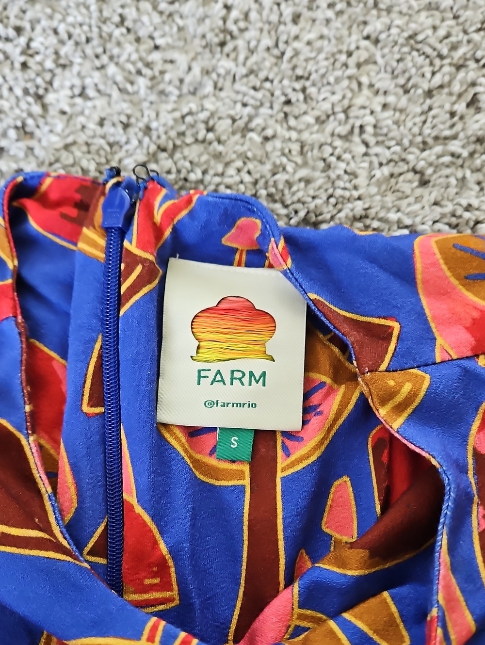 Farm Rio Maxi Dress S - Picture 9 of 10